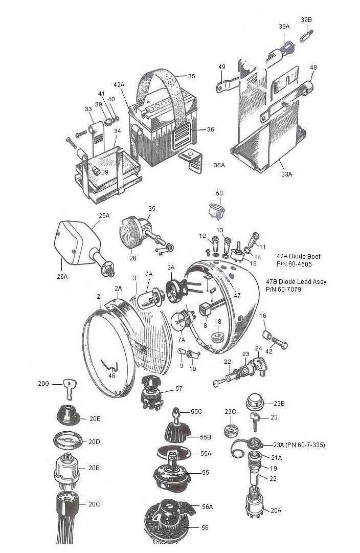 Eastern Motorcycle Parts フロントアクスルスペーサー ライト 1.196 44029-97  2021年レディースファッション福袋特集